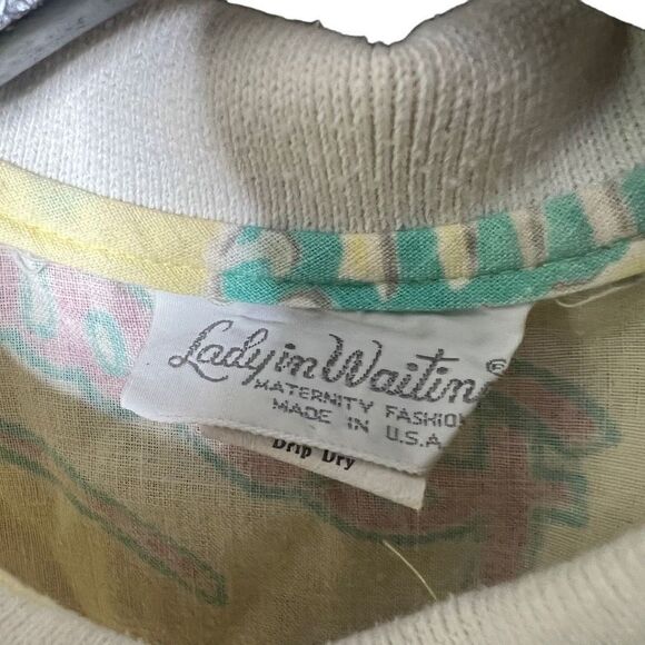 VTG Lady In Waiting Maternity Shirt USA - Picture 4 of 4